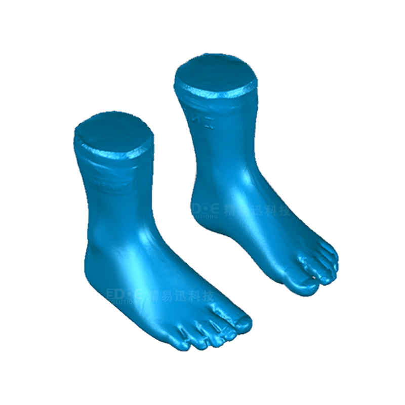 Children's shoes silicone foot model small batch customization-3D scanning